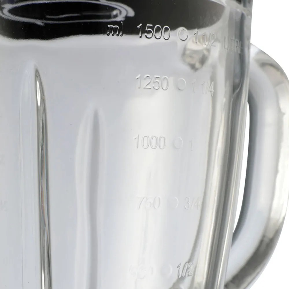 SMARTLIFE LICUADORA 1,5LTS JARRA DE VIDRIO PICA HIELO 600W SL-BL1055PN - Imagen 3