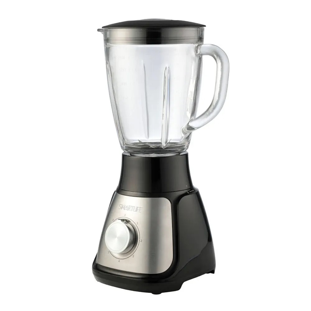SMARTLIFE LICUADORA 1,5LTS JARRA DE VIDRIO PICA HIELO 600W SL-BL1055PN - Imagen 2
