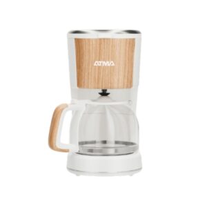CAFETERA DE FILTRO SÍMIL MADERA 1.25LTS 900W ATMA
