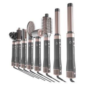 CEPILLO SECADOR MULTISTYLER GAMA VIBRANCE UNIQ 8 En 1 NEGRO