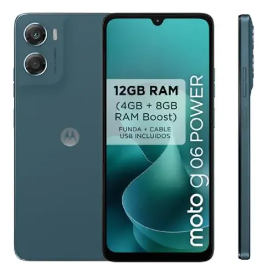 CELULAR MOTOROLA MOTO G06 POWER 256/4GB - Imagen 2