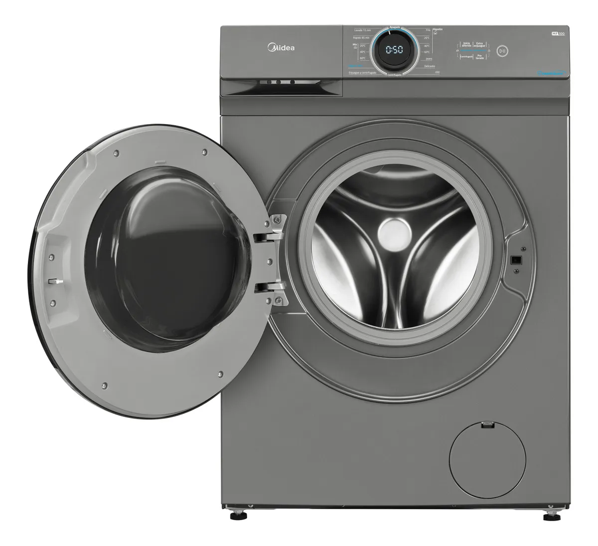 LAVARROPAS C. FRONTAL MIDEA 6KG GRIS MF100W60/T - Imagen 3