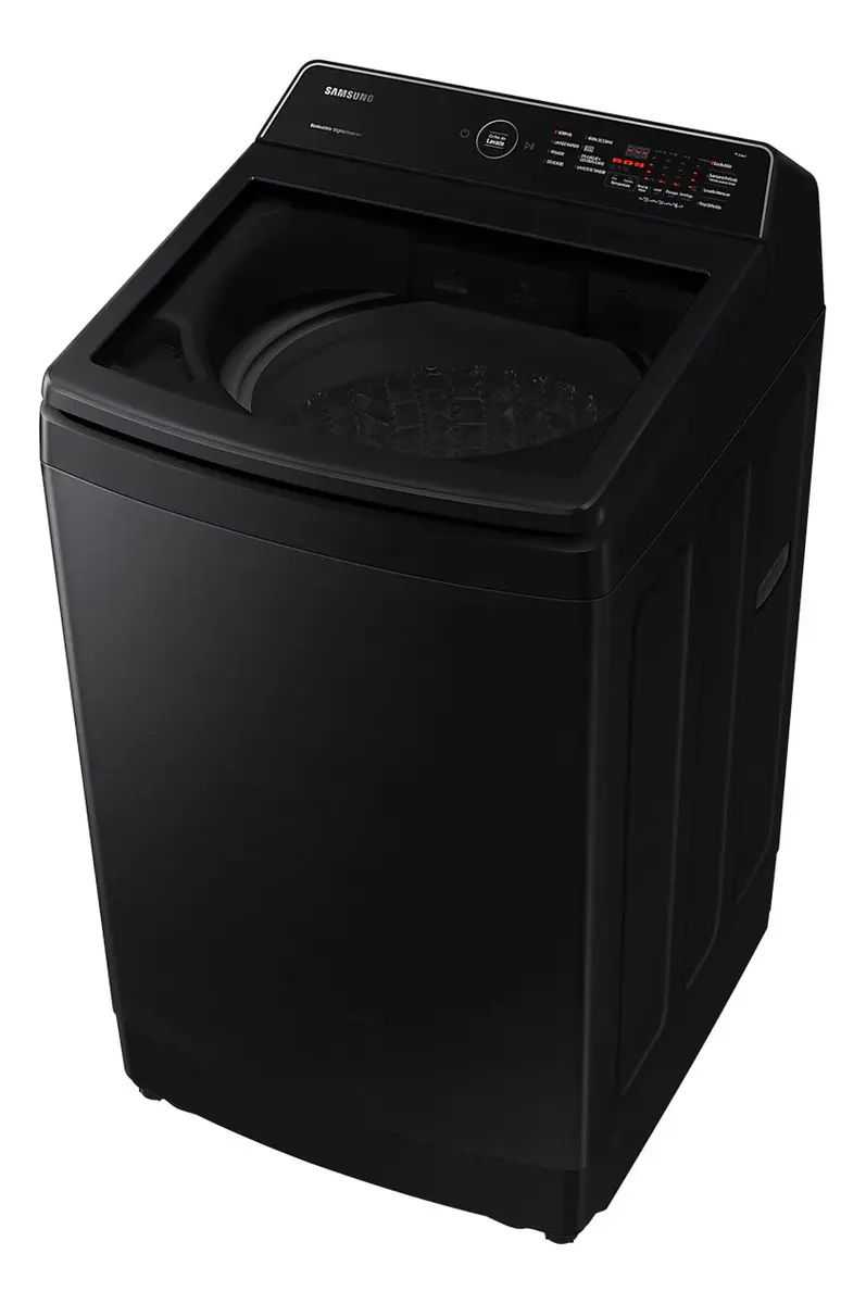 LAVARROPAS CARGA SUP SAMSUNG 8.5KG WA85 BLACK INVERTER - Imagen 2