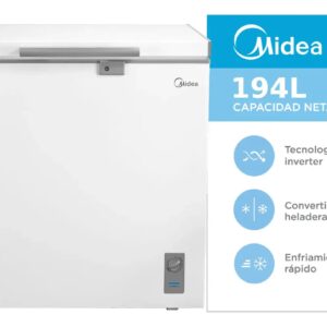 FREEZER MIDEA 194LTS INVERTER MDRC284FZE01