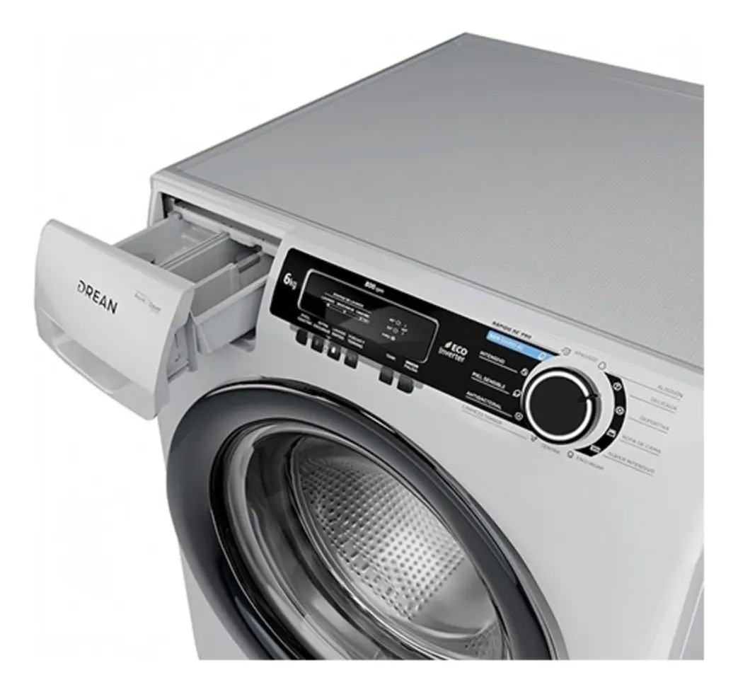 LAVARROPAS C. FRONTAL DREAN 6KG 800RPM LFDR0608LB0 - Imagen 3