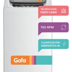LAVARROPAS CARGA SUP GAFA FUZZYFIT 7KG BLANCO