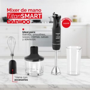 LICUADORA DE MANO DAEWOO CON PICADOR DHB109SC