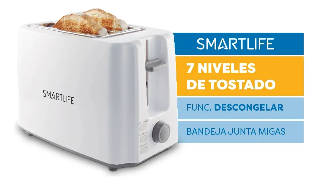 TOSTADORA SMARTLIFE SL-TO1301W